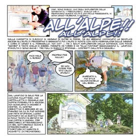 esploratori a fumetti - all'alpe