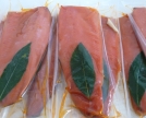 Filetti affumicati di trota salmonata