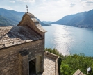 Il lago di Como da Quarzano di Pognana ( chiesa di San Rocco)